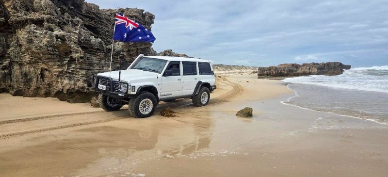 Challenging Beach Driving at Robe