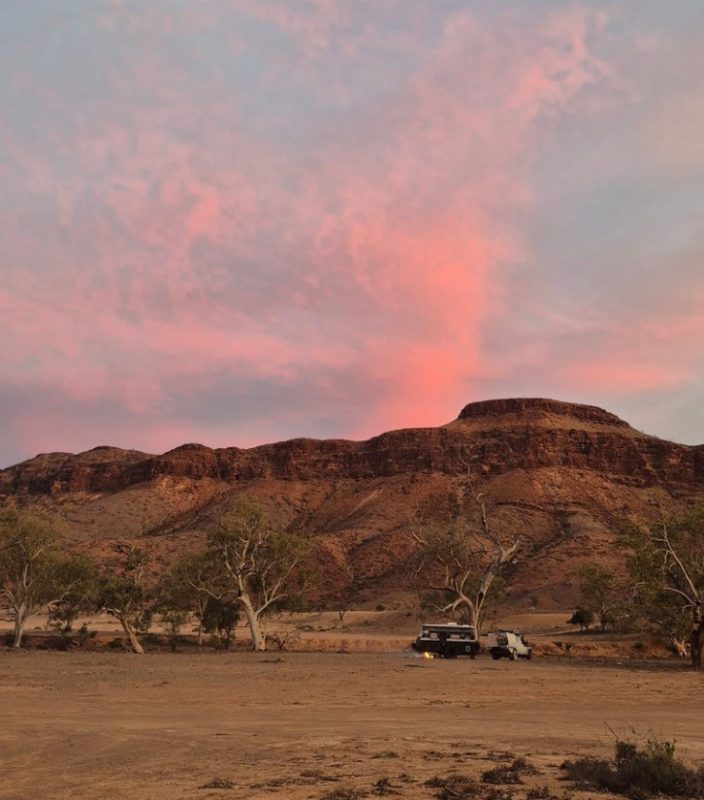 Campsite in the Gammon Ranges