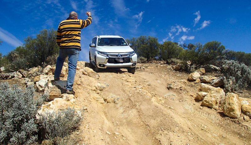 Guiding Vehicles Through a Difficult Section